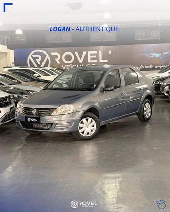 RENAULT LOGAN 1.0 AUTHENTIQUE 16V FLEX 4P MANUAL RENAULT LOGAN 1.0 AUTHENTIQUE 16V FLEX 4P MANUAL